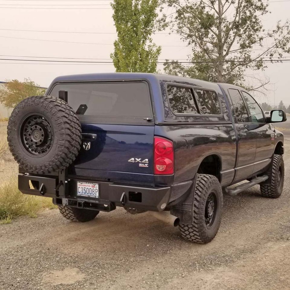 Rear with Tire Carrier